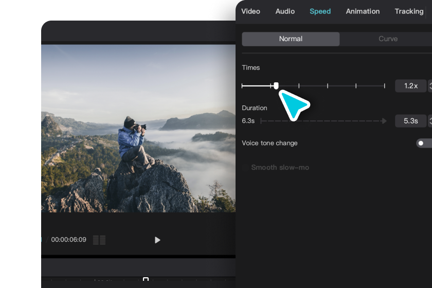 Etapa 2: Importar e editar a faixa de vídeo de lapso de tempo