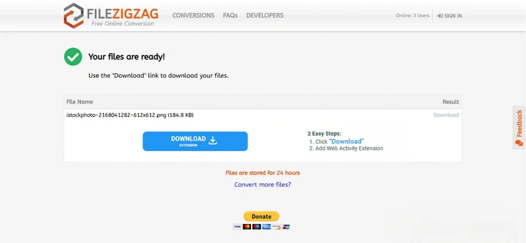 無料のJPEGからPNGへのコンバーター