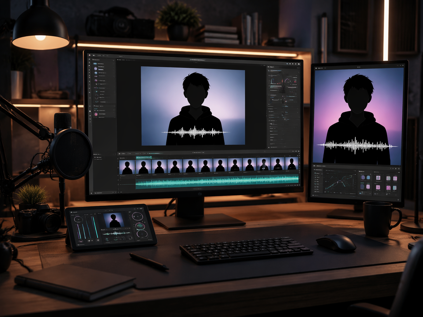 Gesichtslose Video-Lippensynchronisation AI-Performance-Iterationsergebnis