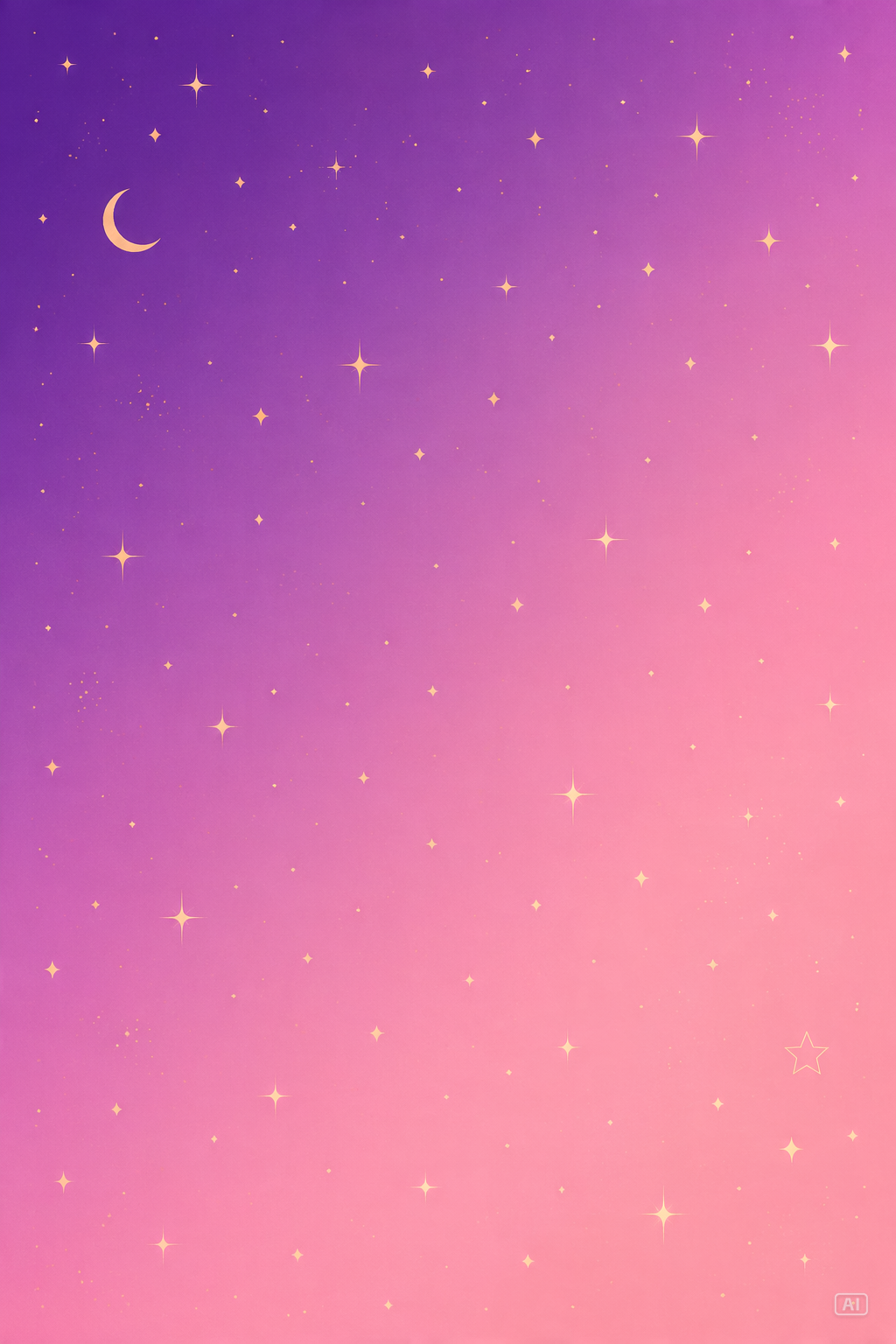 Pastel gradient New Year wallpaper generated by Pippit