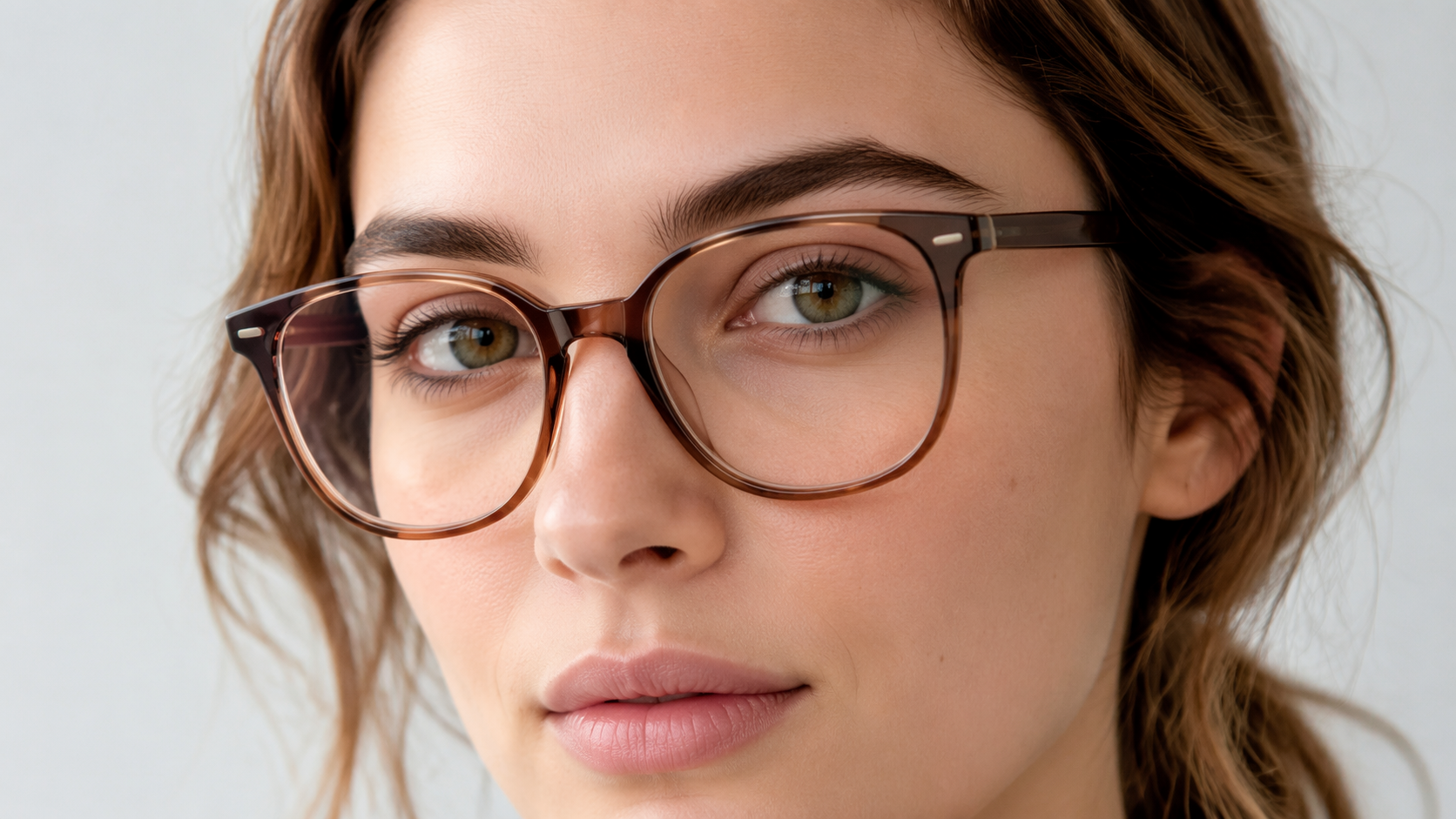Dreamina virtual glasses try on prompt example 2: Round Optical Frames