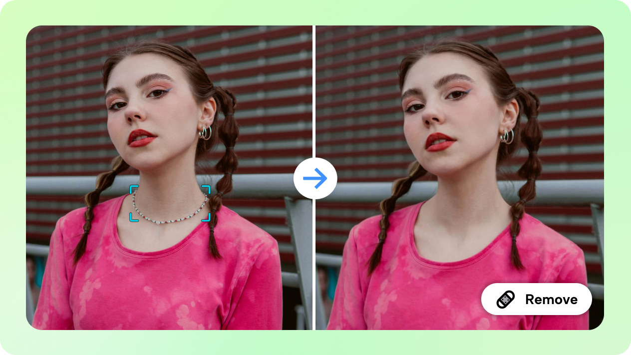 Remova objetos de imagens PNG