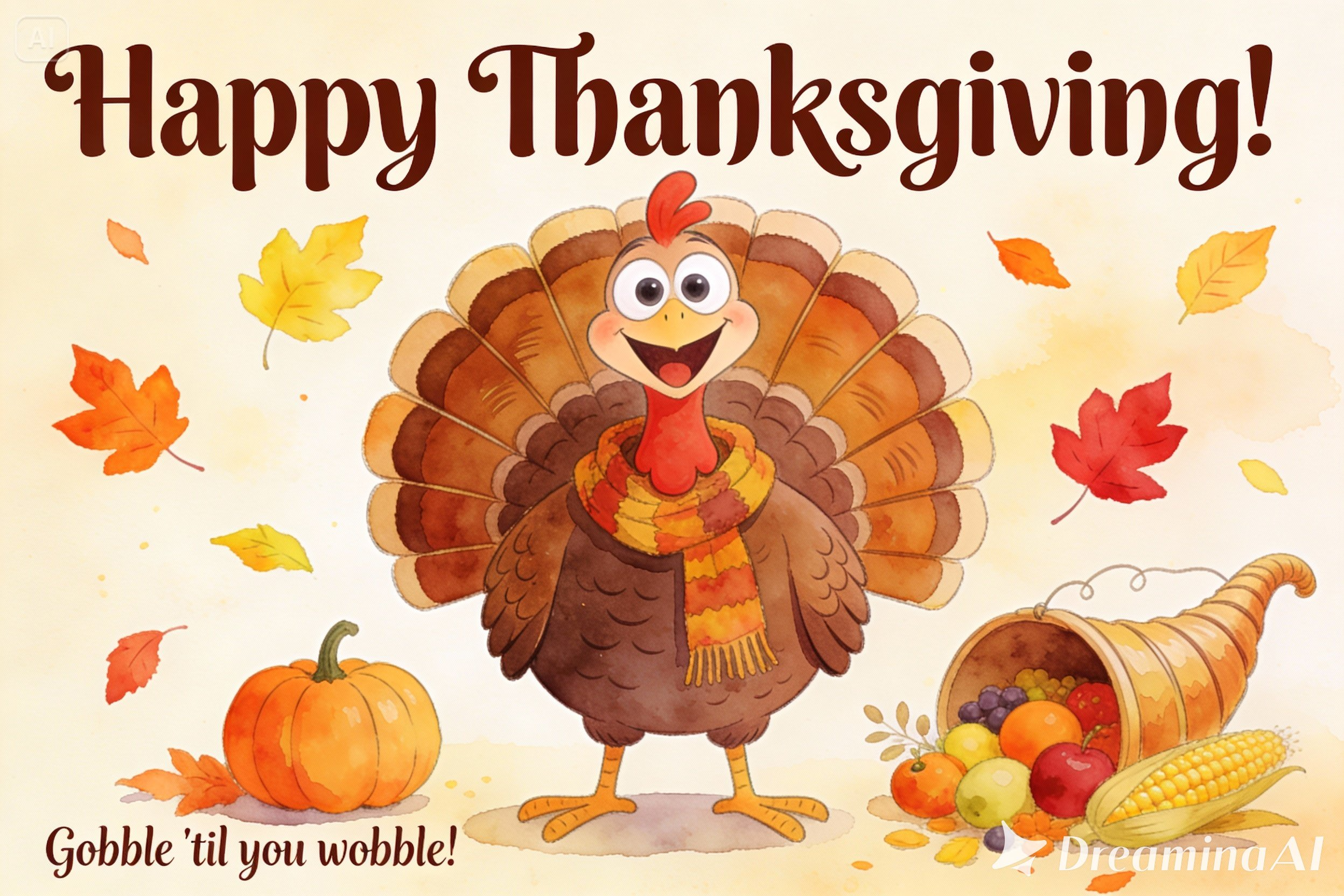 Funny Thanksgiving card