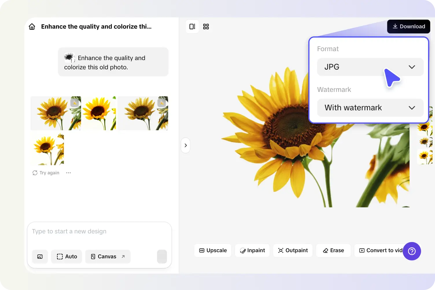 Edit and export to your device