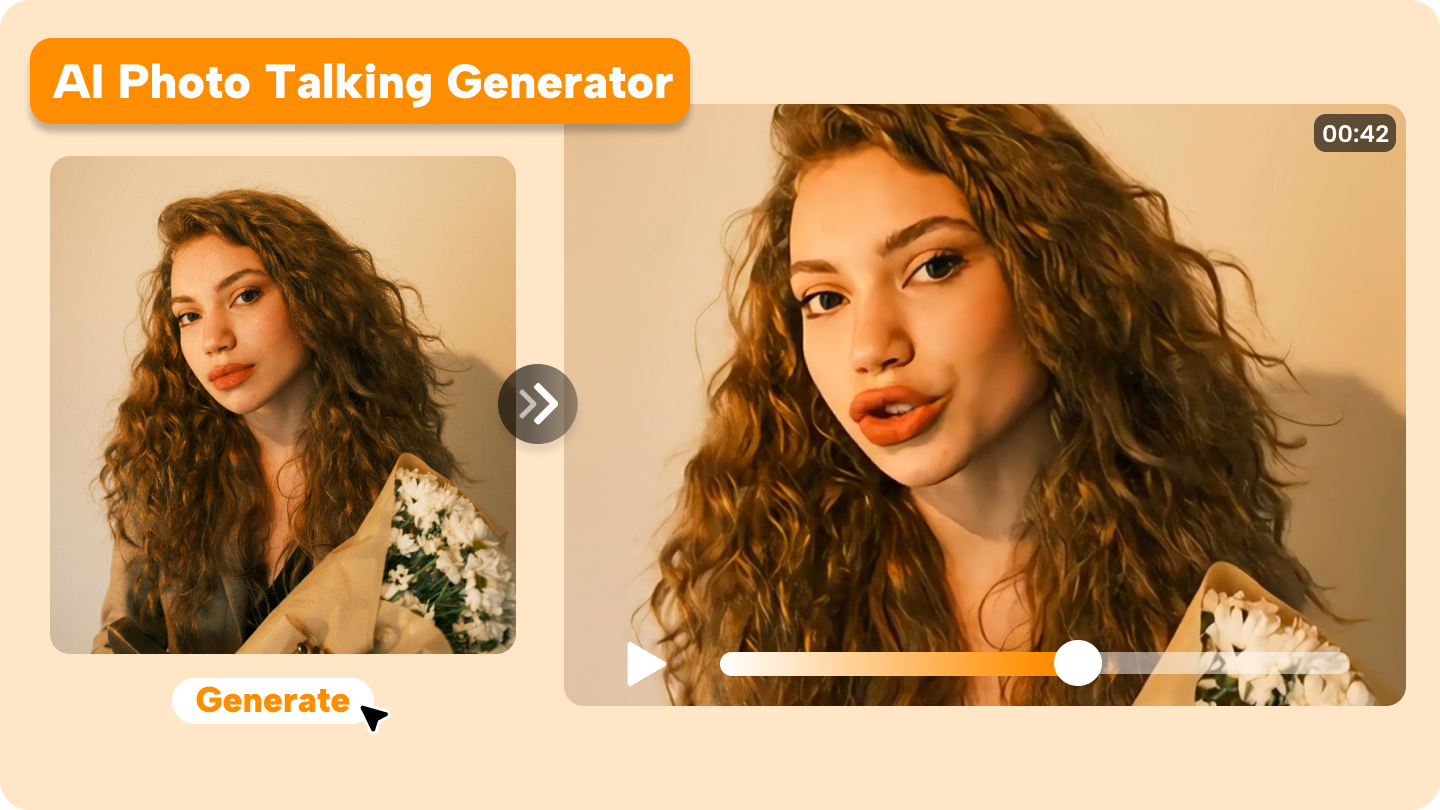 KI-Foto sprechender Generator