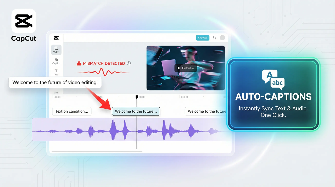 Arreglar los subtítulos automáticos inexactos en CapCut