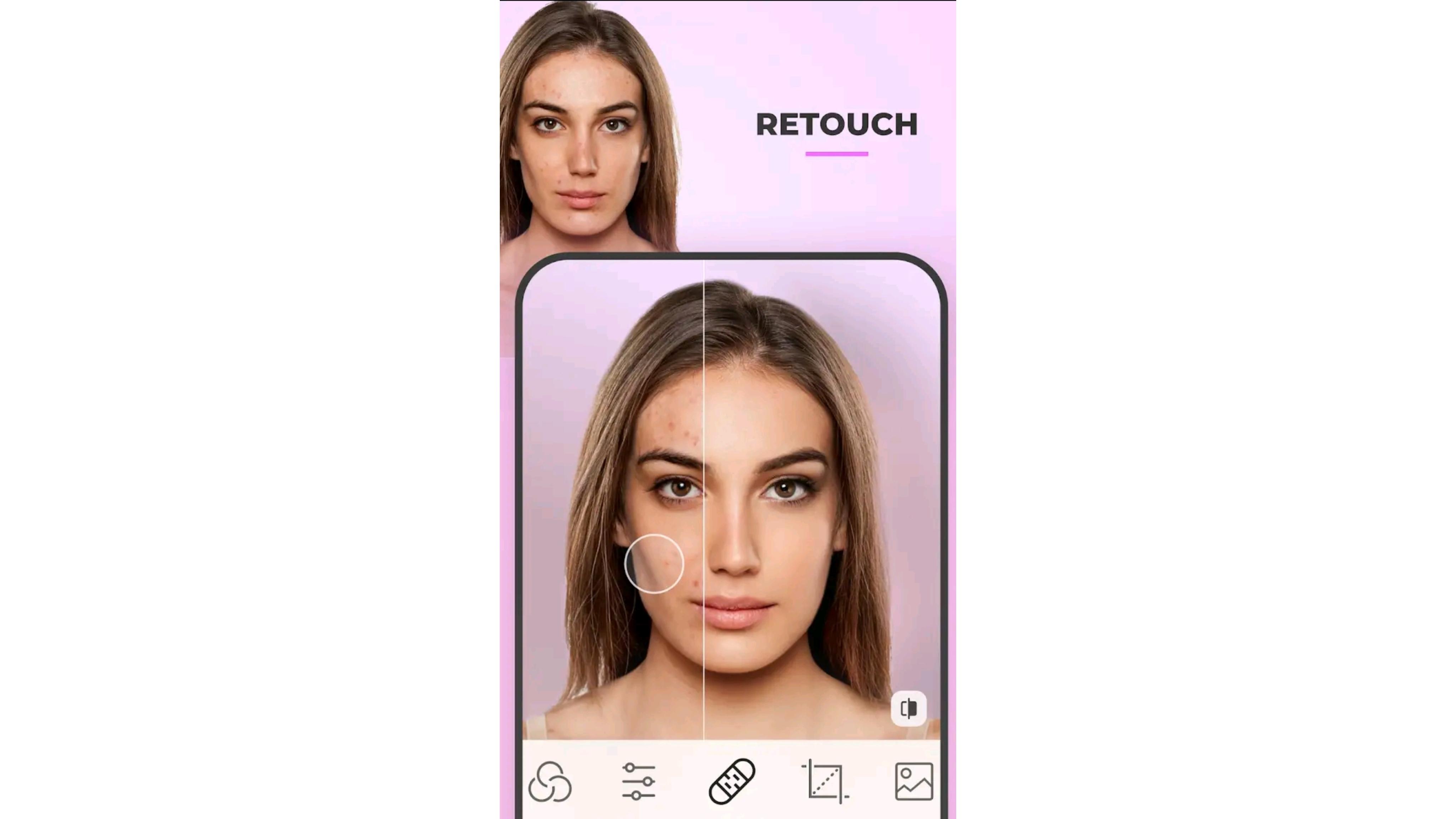 FaceApp interface