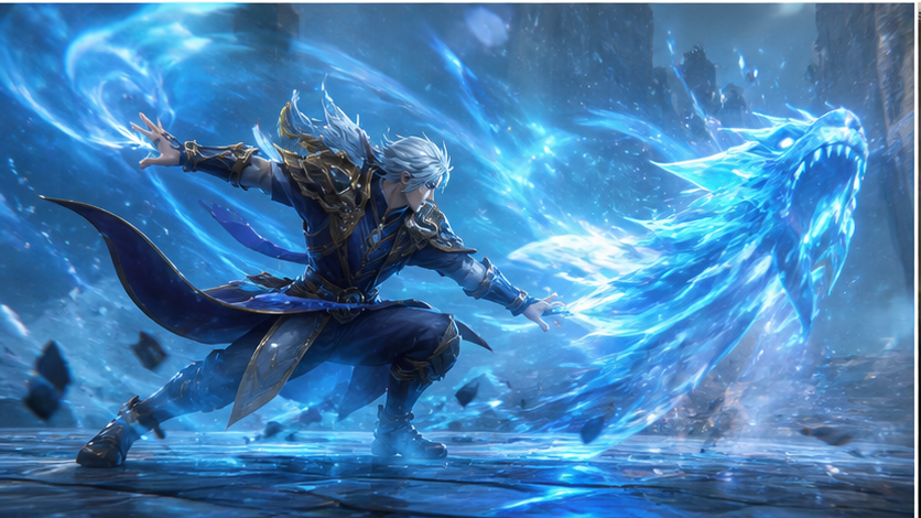 AOV 게임 플레이 비디오 프롬프트 예 2 - 팀 전략 순간