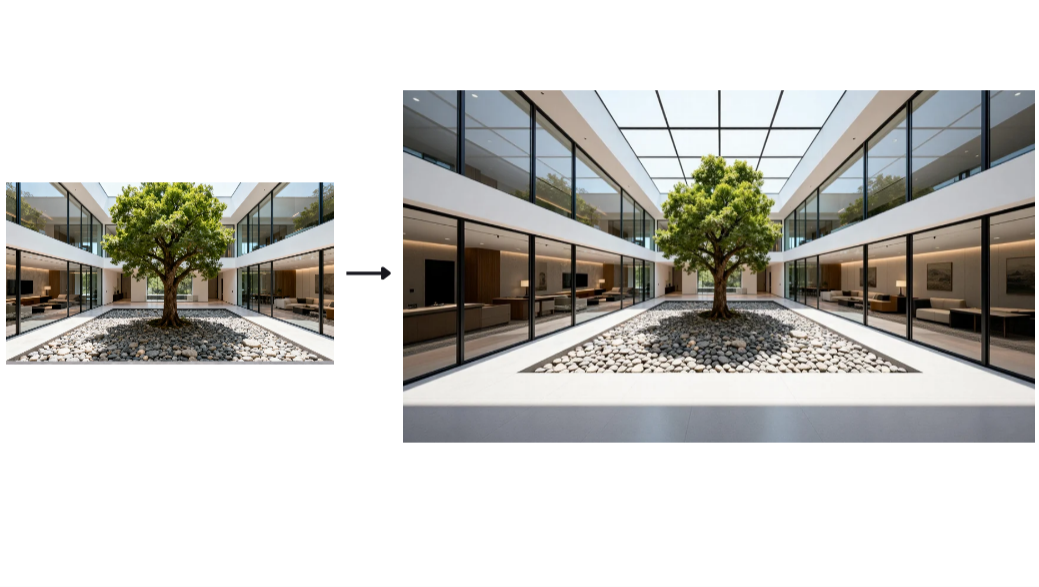 Expand feature in Dreamina