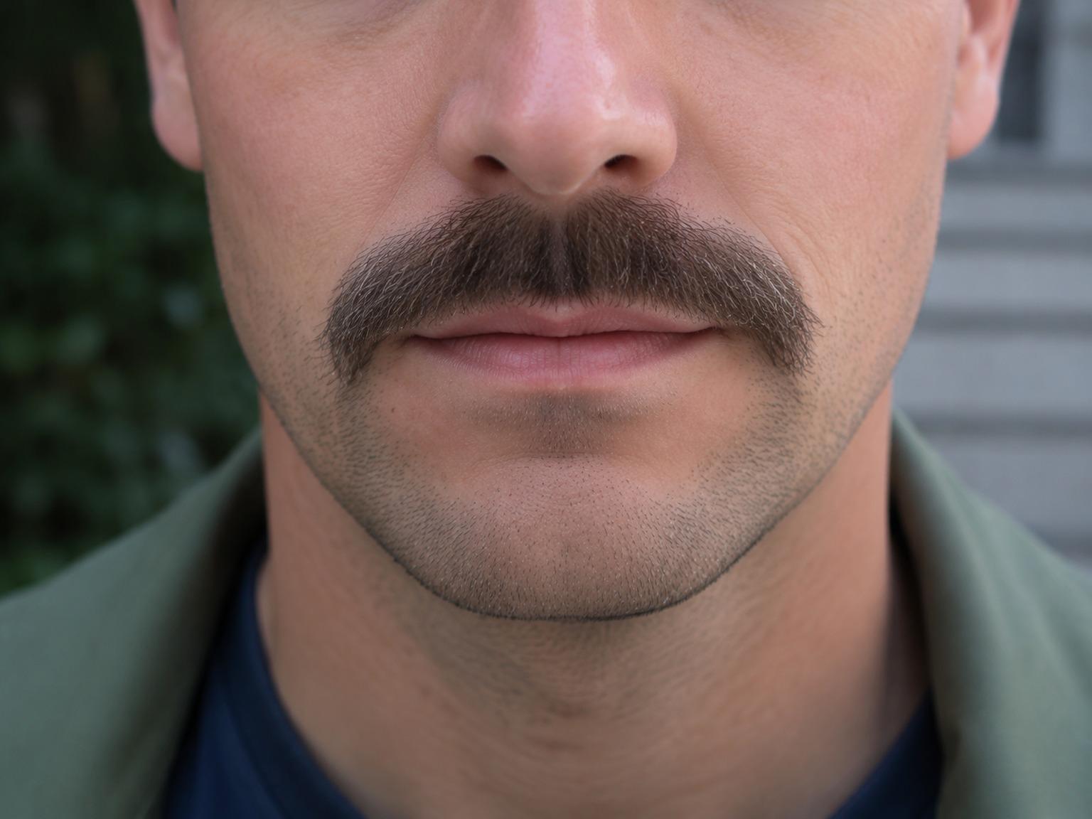 Dreamina remove o bigode do prompt de vídeo exemplo 2: Repare o fundo naturalmente
