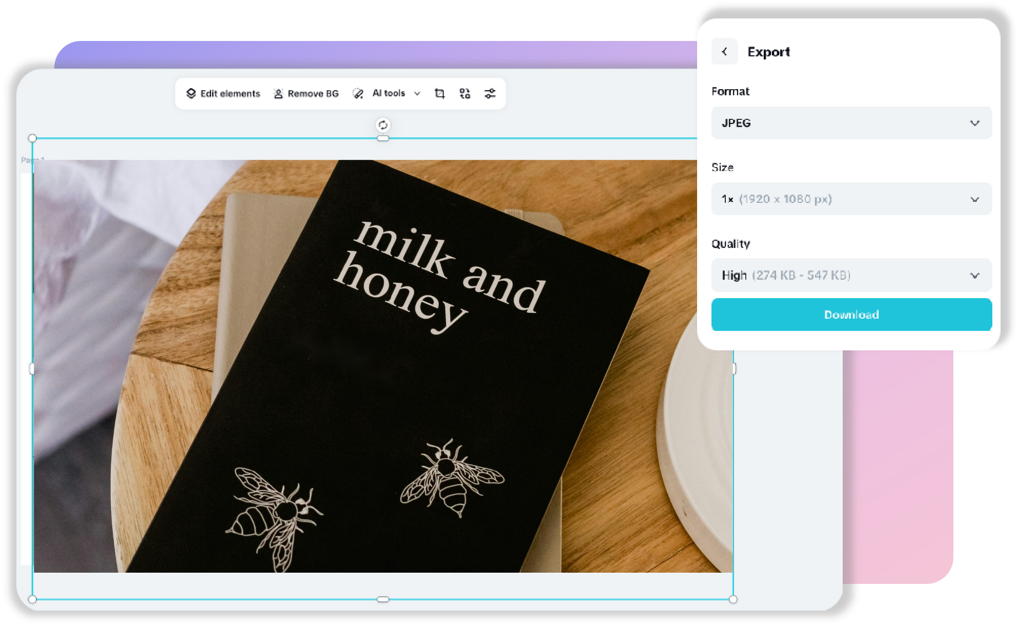 Krok 3: Export a sdílení