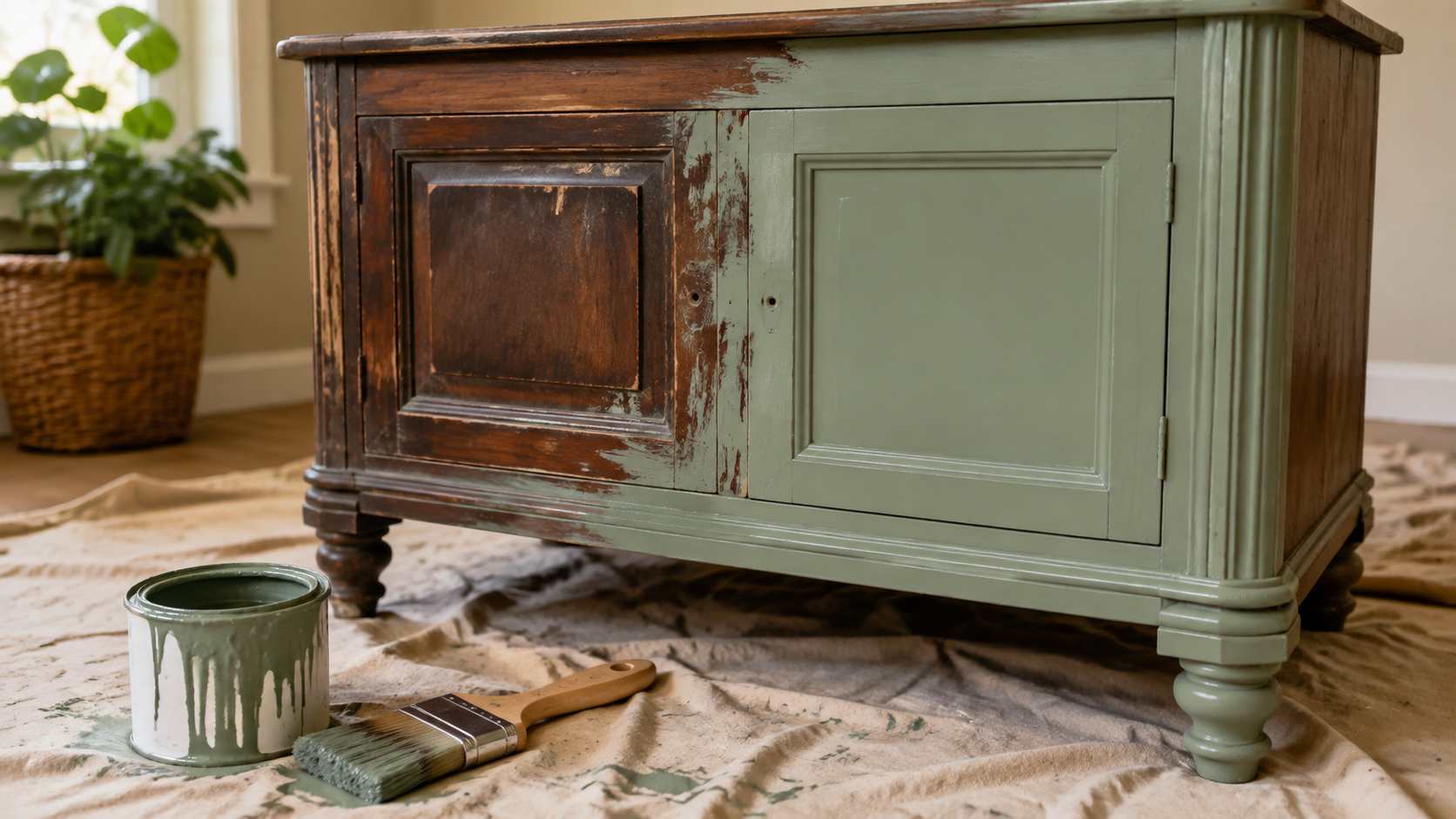 Cabinet Restoration Moment