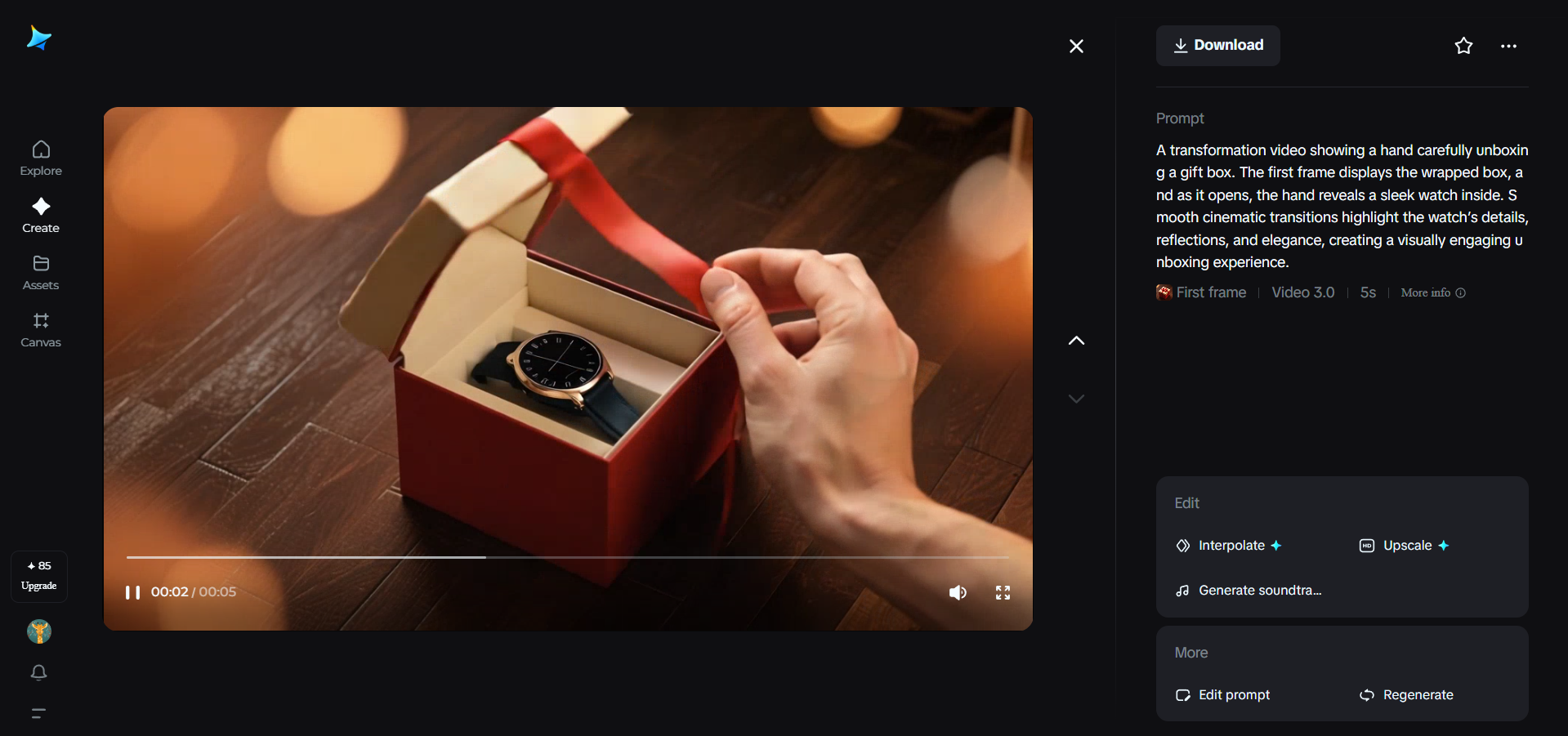 Videor för produktexponeringar