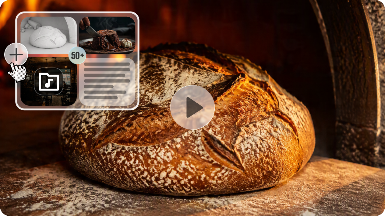 Erstellen Sie realistische Bäckereivideos mit R2V-Technologie