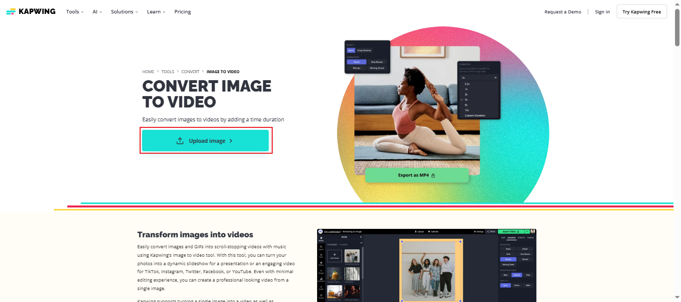 creare video da foto online