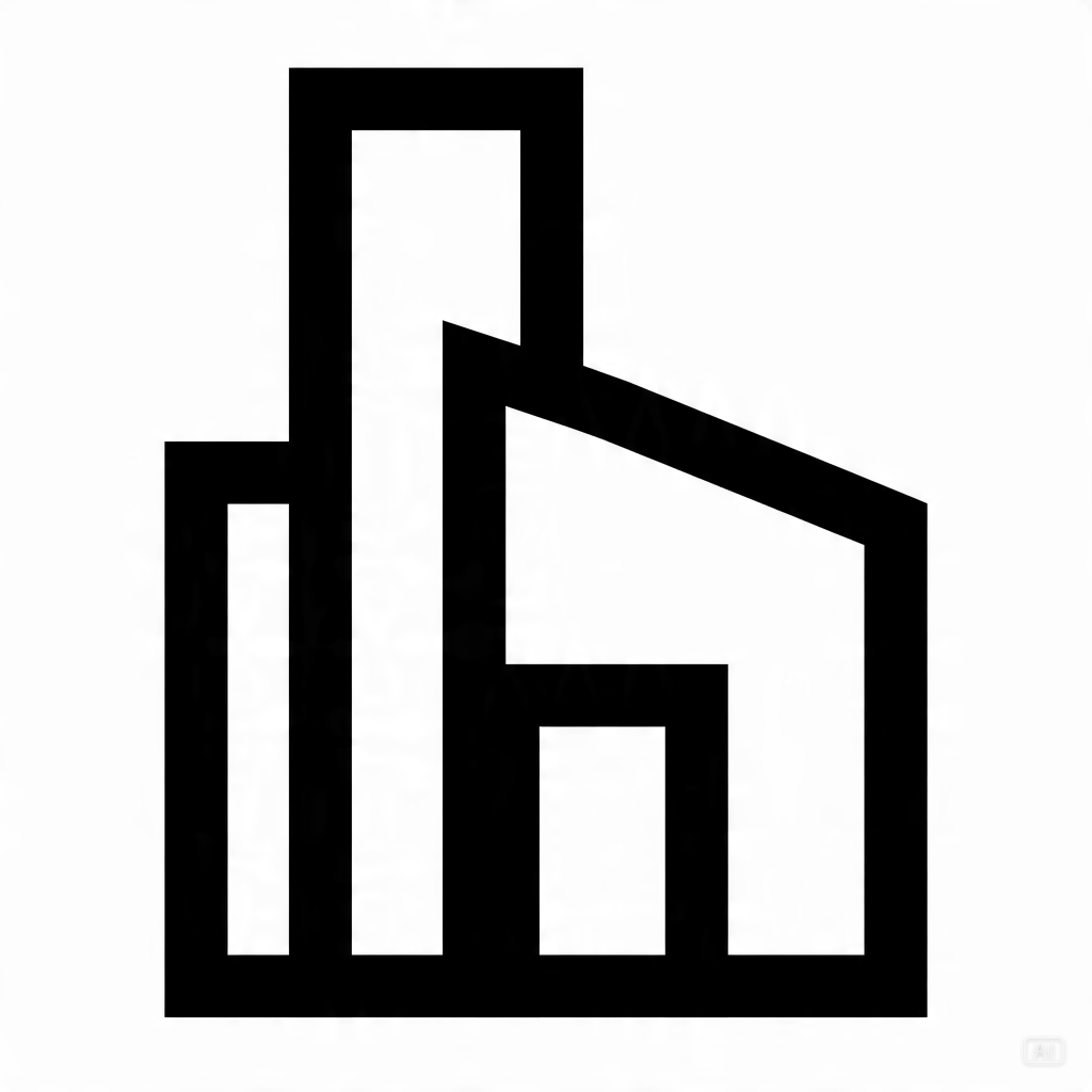 Brutalist style logo generated by Pippit