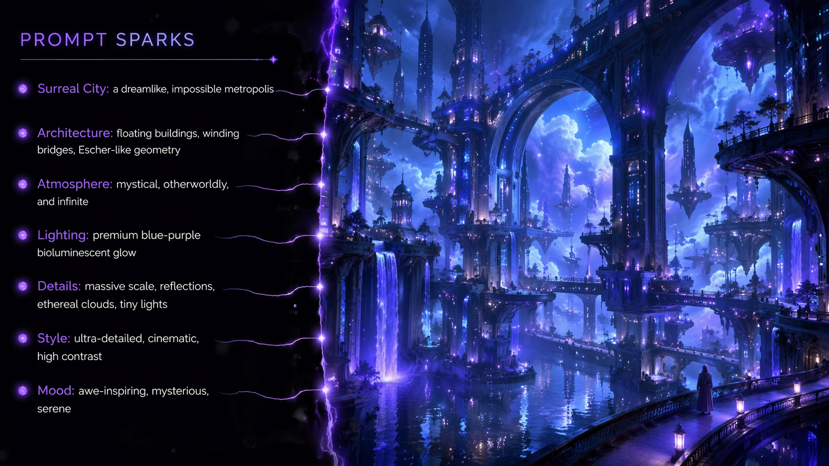 Dreamina bing image creator ai prompt halimbawa 1: Surreal city mula sa text