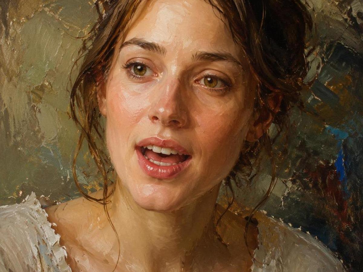 painting lip sync AI prompt cover 1 in 4:3