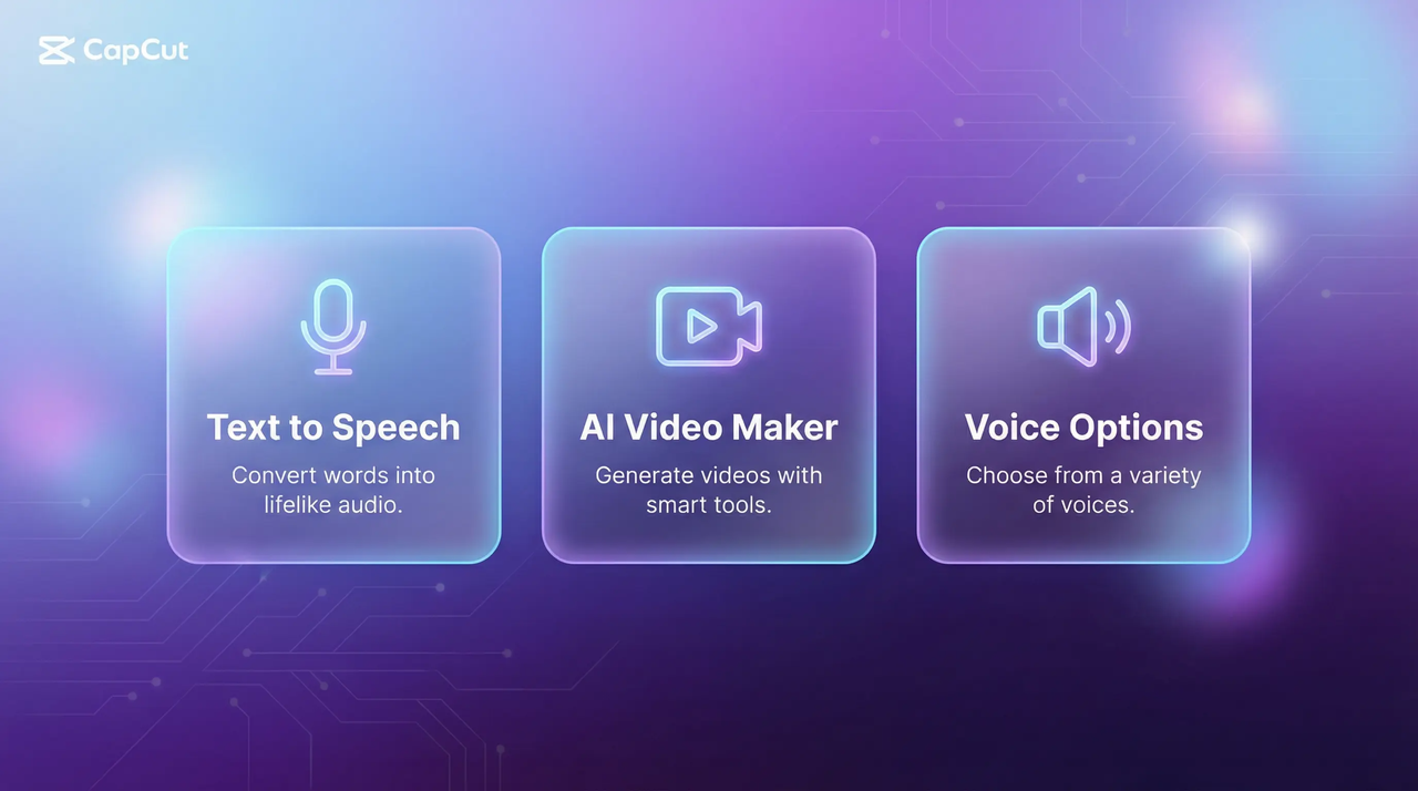 Text-to-Speech auf CapCut