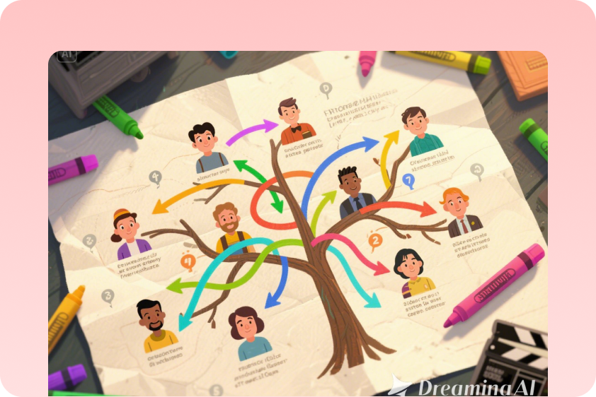 CapCut Web los mapas mentales ayudan a crear historias de video coherentes