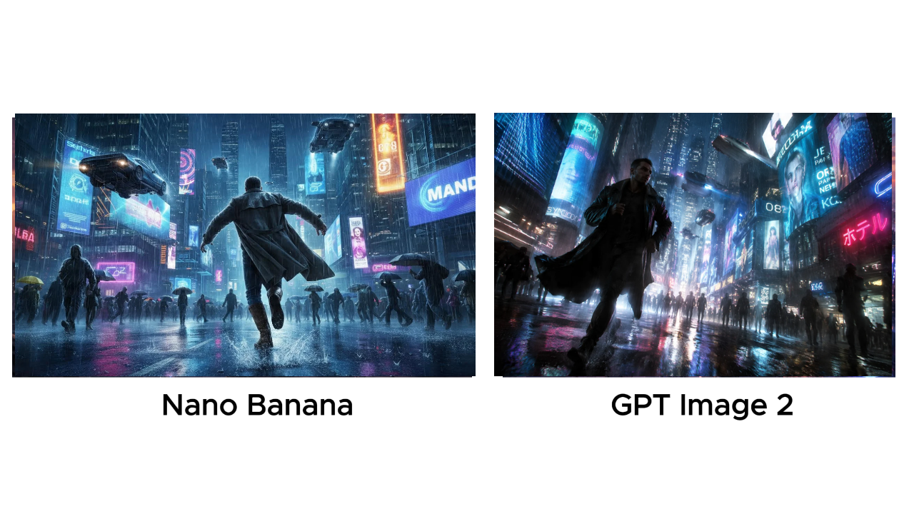 Complex cinematic scene creation