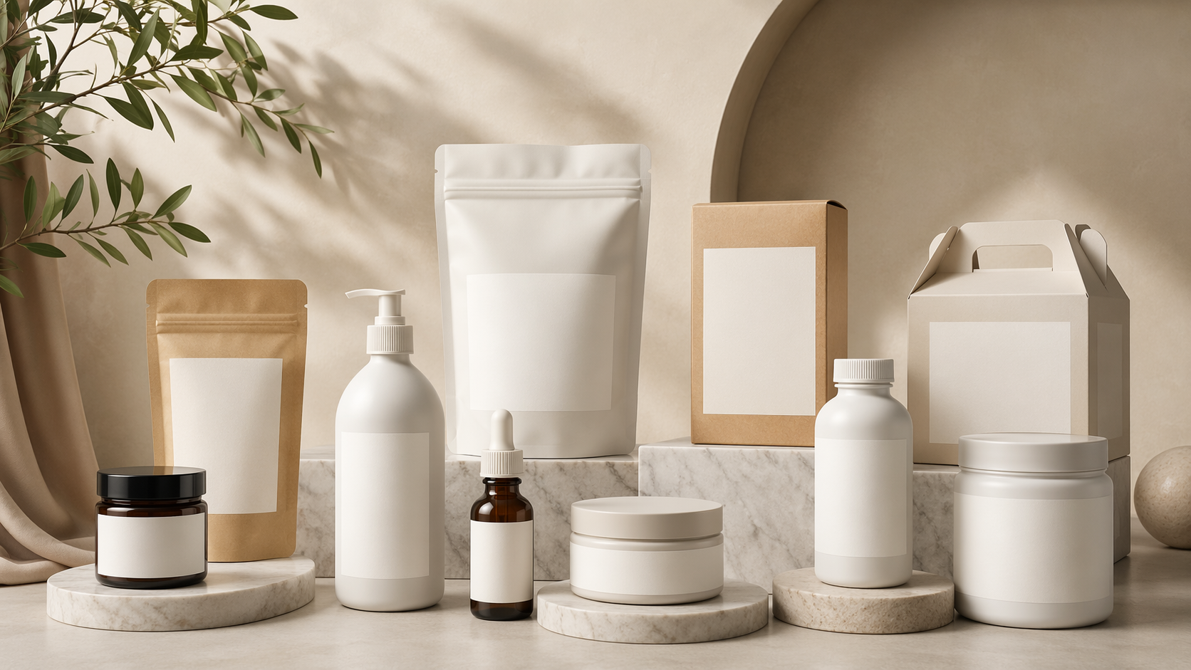 Dreamina Verpackung Mockup Held Bild