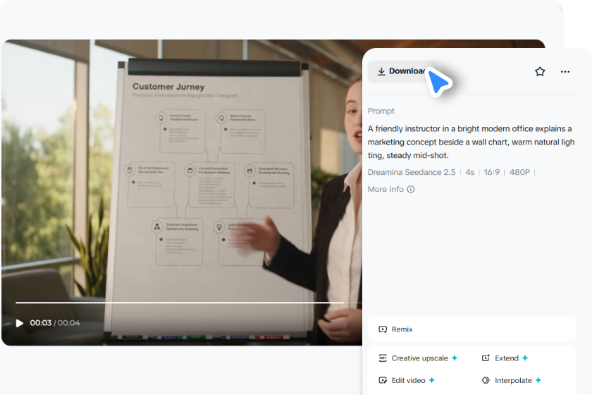 Refine and download your finished lesson