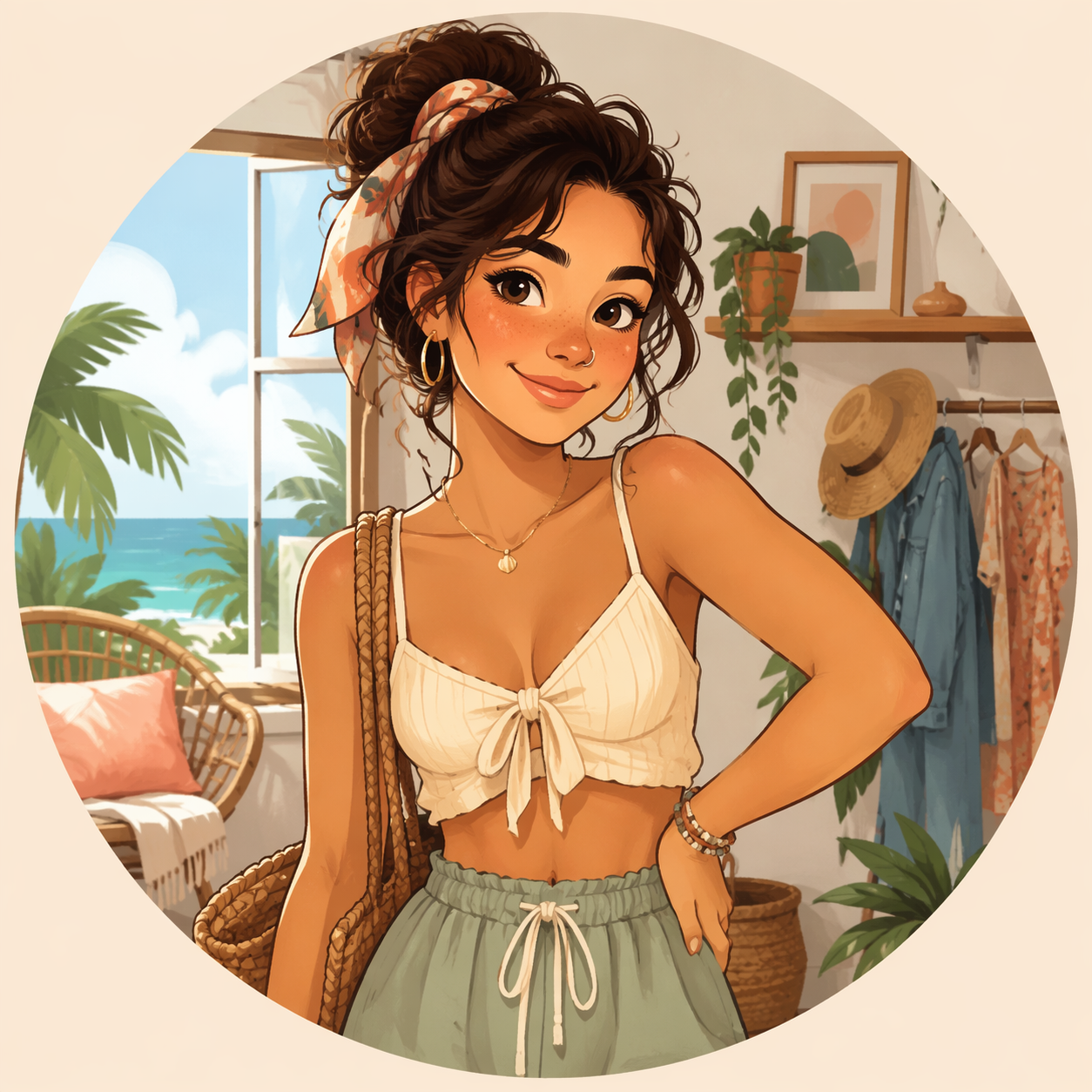 summer outfit try on creator review image 8