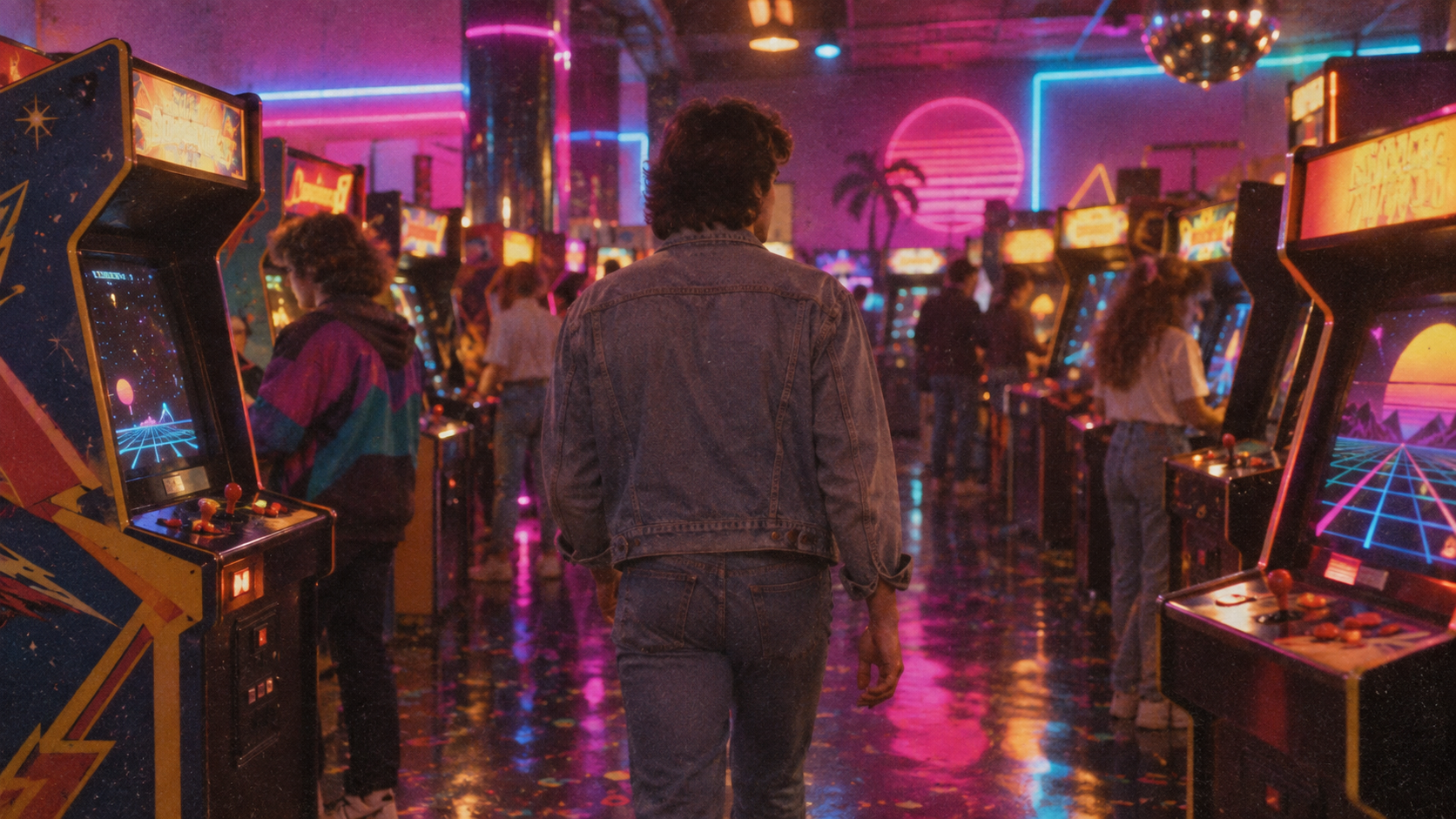 What Would I Look Like in 80s visual example in a focused creative workflow