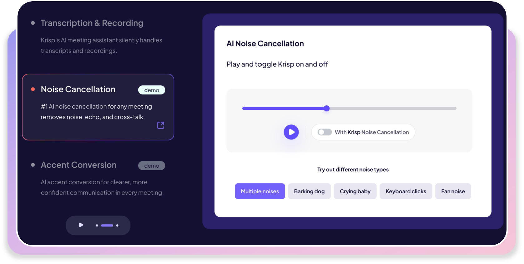 Krisp AI Voice