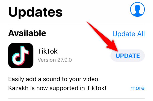 อัปเดตแอพเพื่อแก้ไขการวิเคราะห์ที่ไม่แสดงบน TikTok
