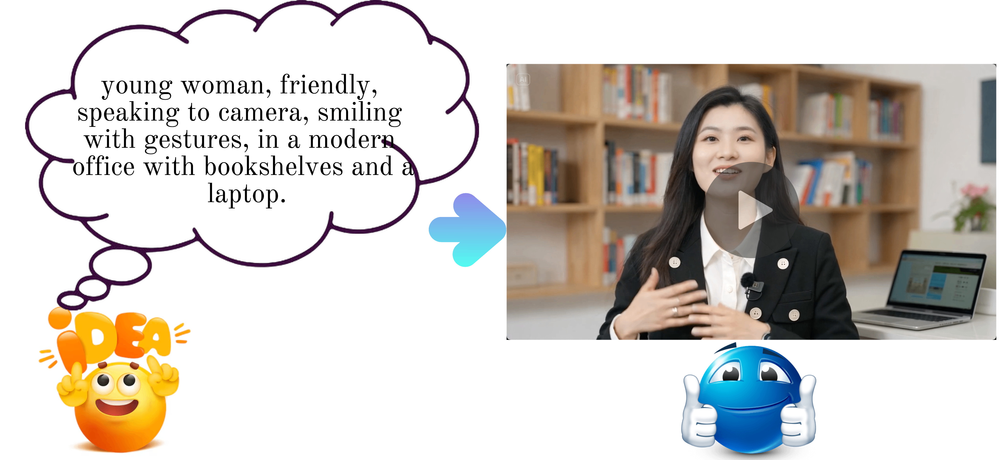generatore di script video ai video