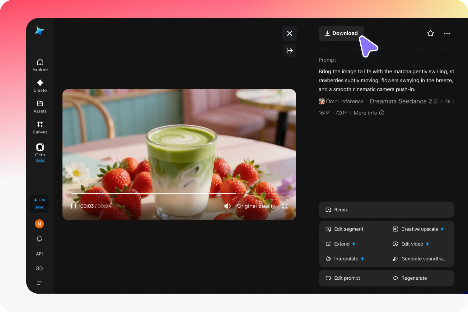 Etapa 3: refinar, editar e exportar sua postagem social