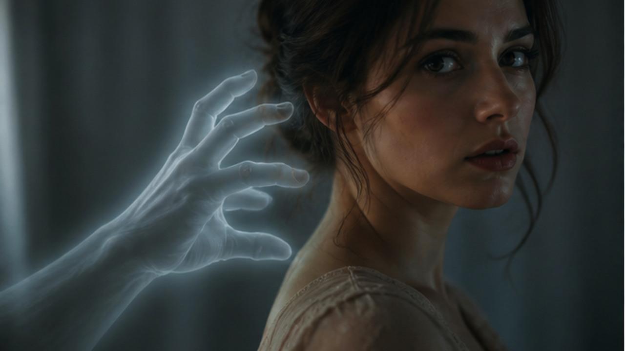 AI Ghost Hand Effect prompt result 1