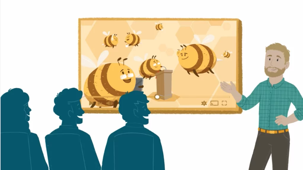 2D magyarázó videók a belső képzéshez