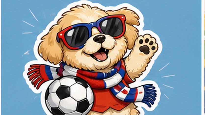 World Cup AI Pet Portrait prompt Ergebnis 3