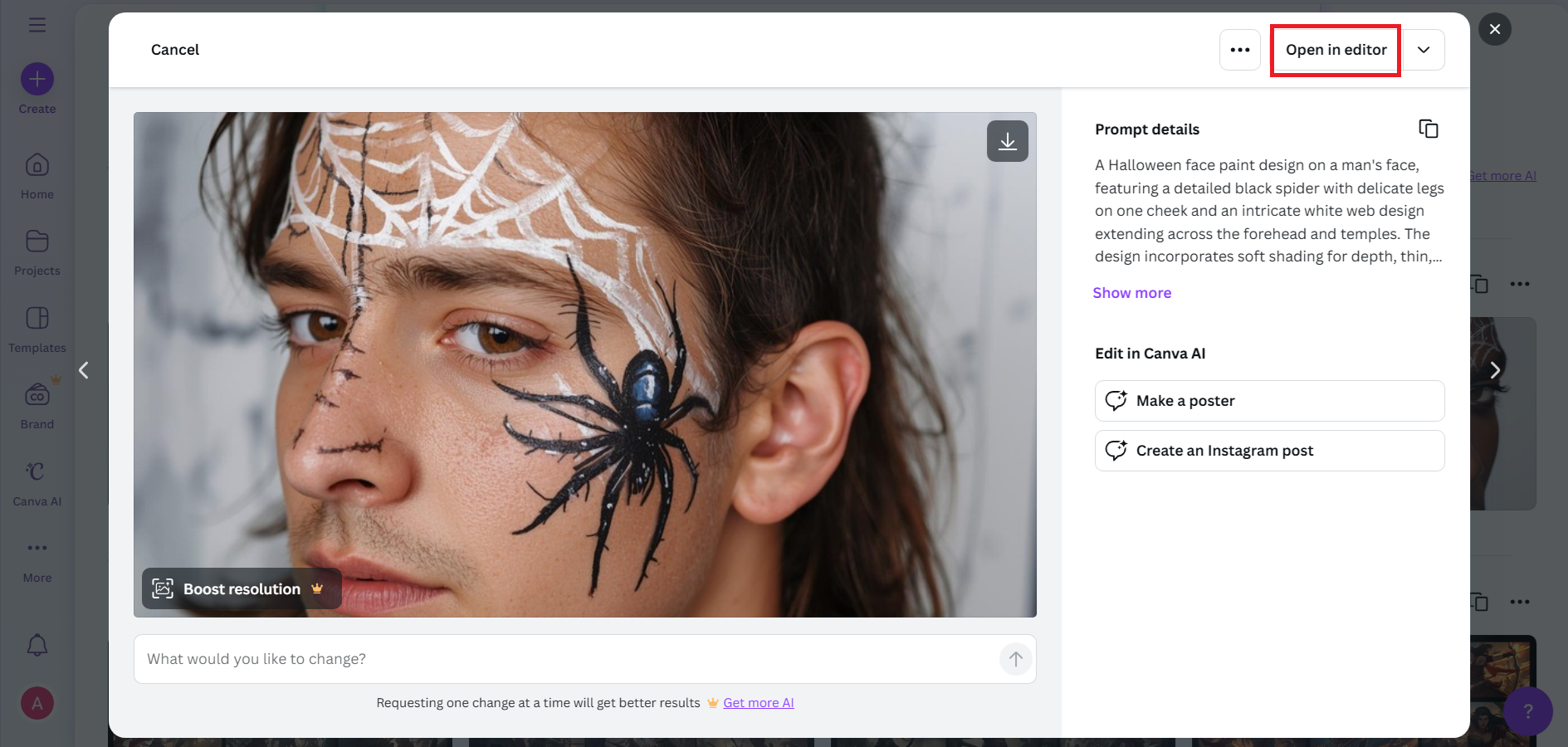 Preview your generated results