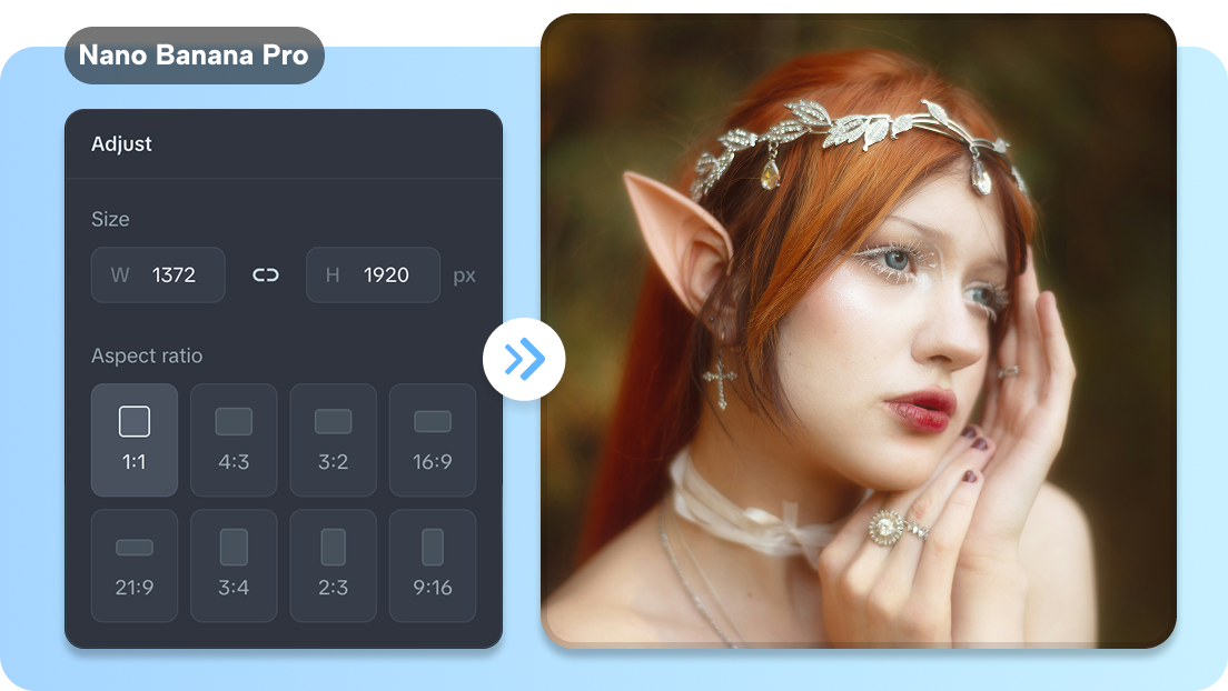 I-customize ang mga larawan gamit ang advanced na creative