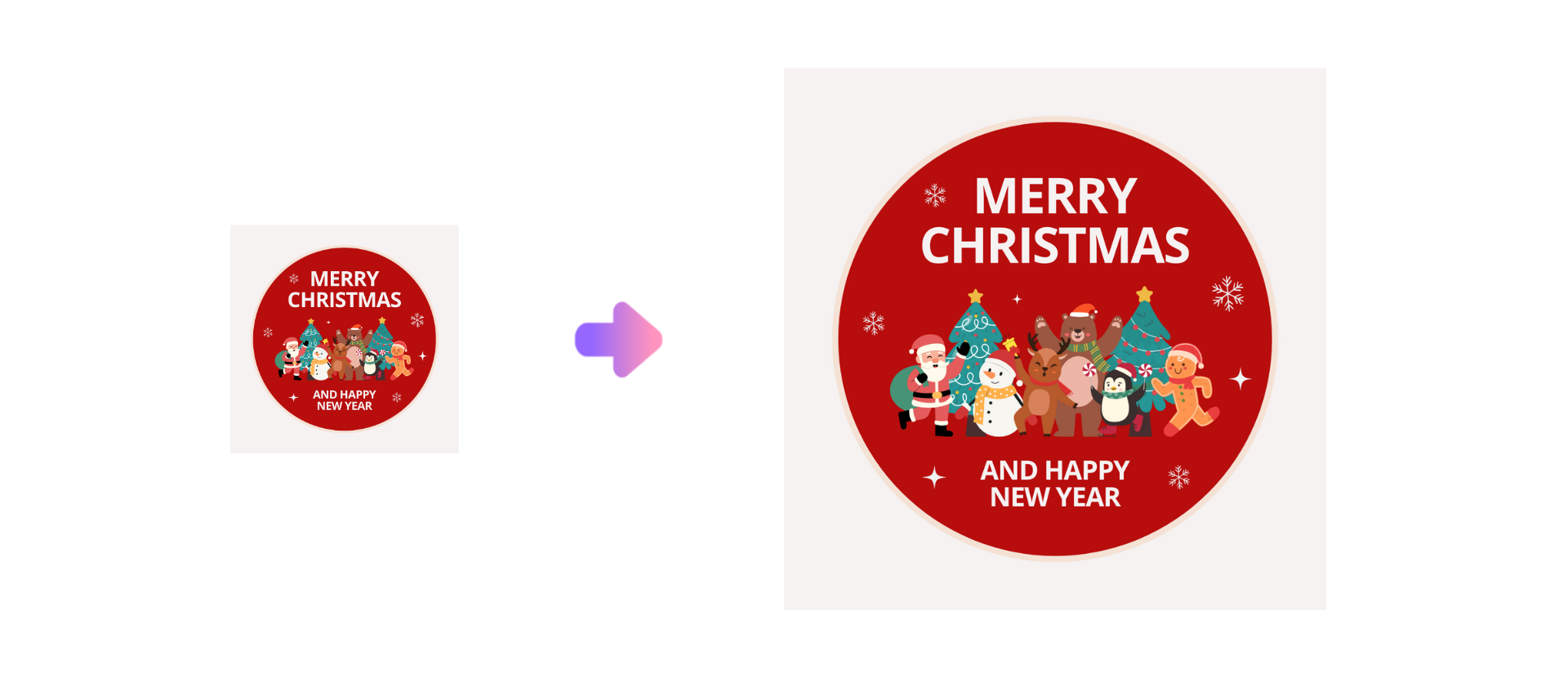 gift stickers Christmas