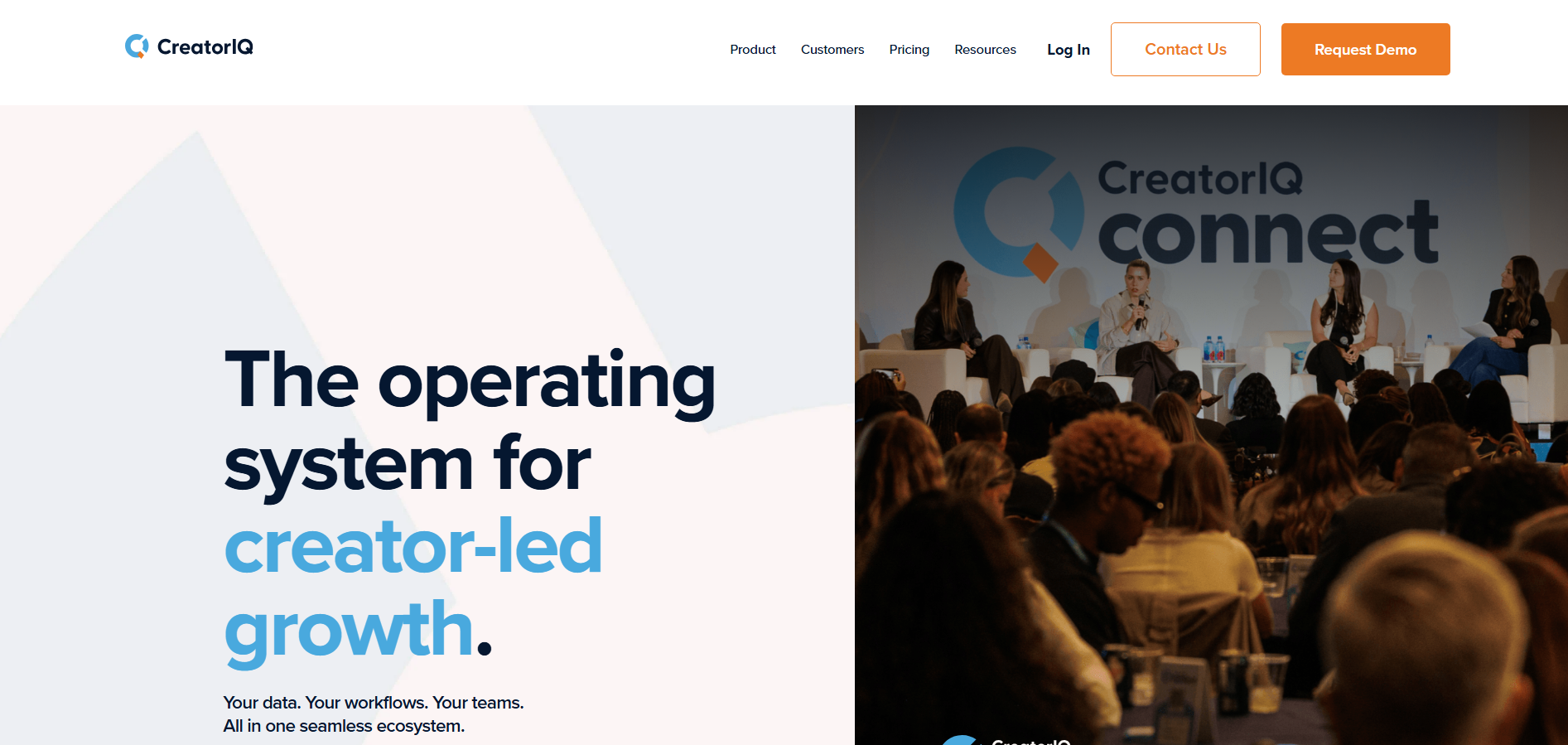 CreatorIQ interface