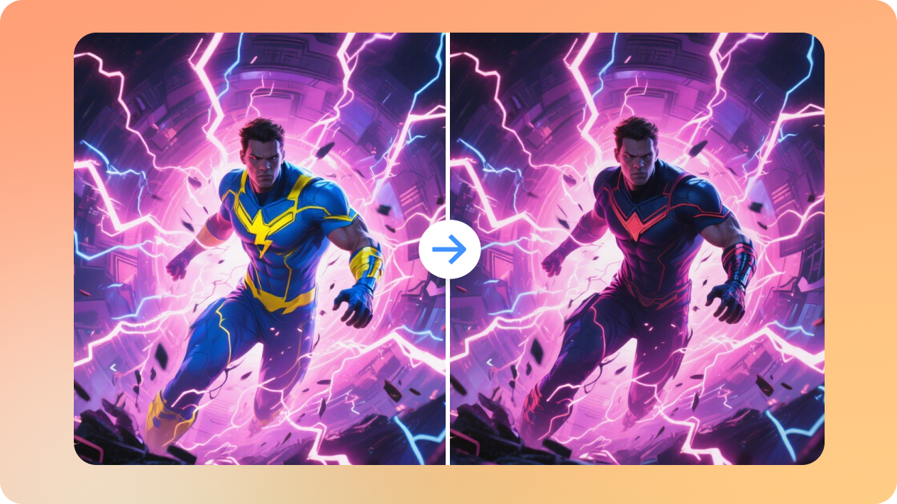 creator de supereroi din imagine