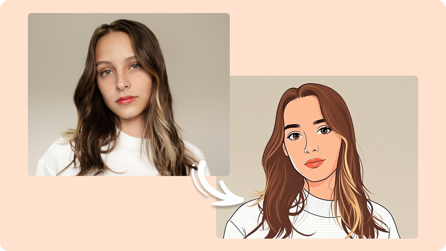 Photo to cartoon