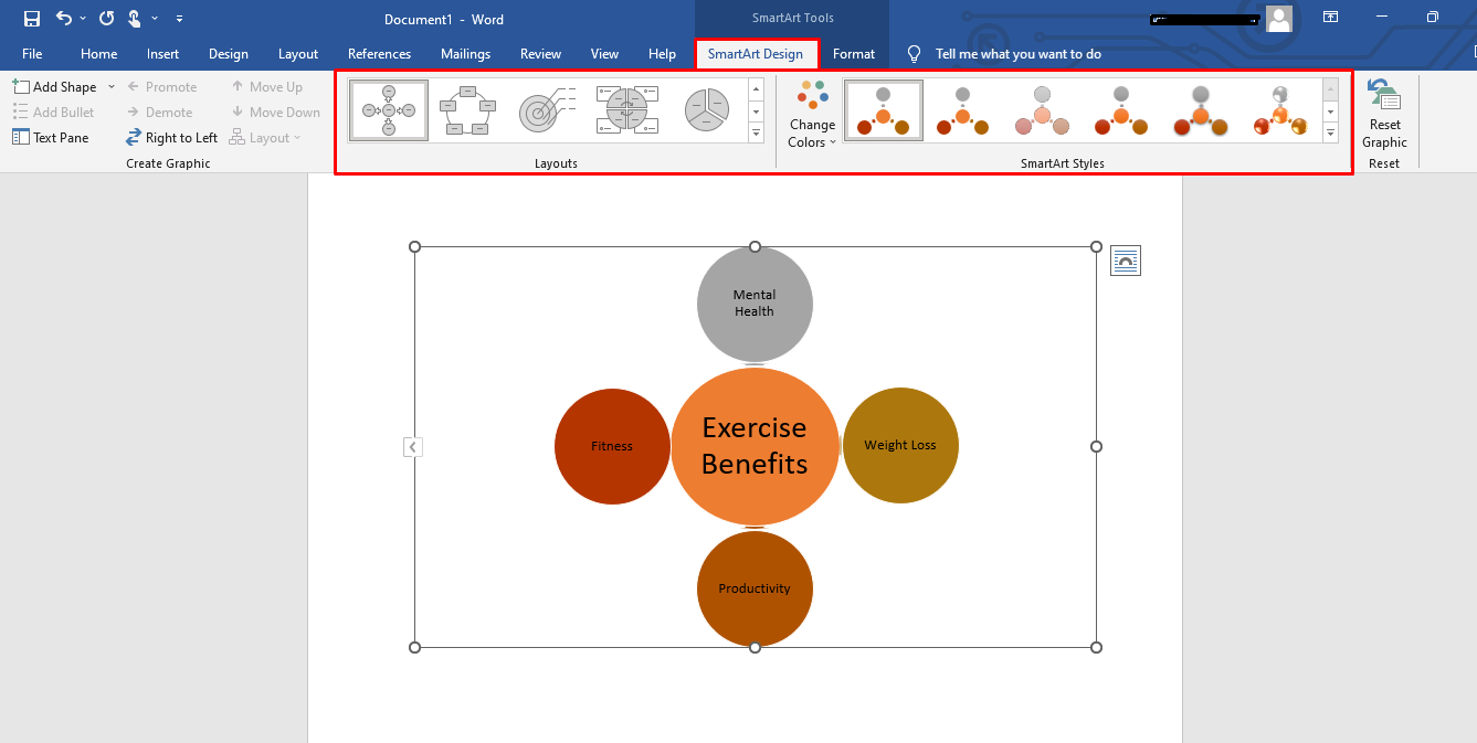 Interfaccia MS Word