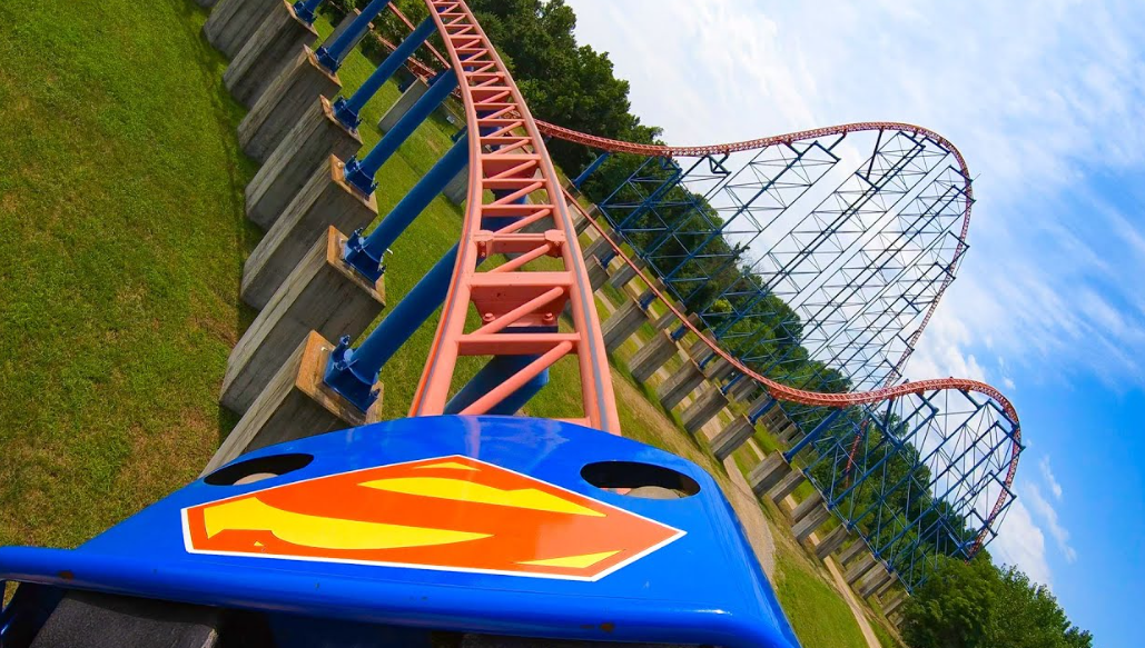 POV roller coaster videos for students