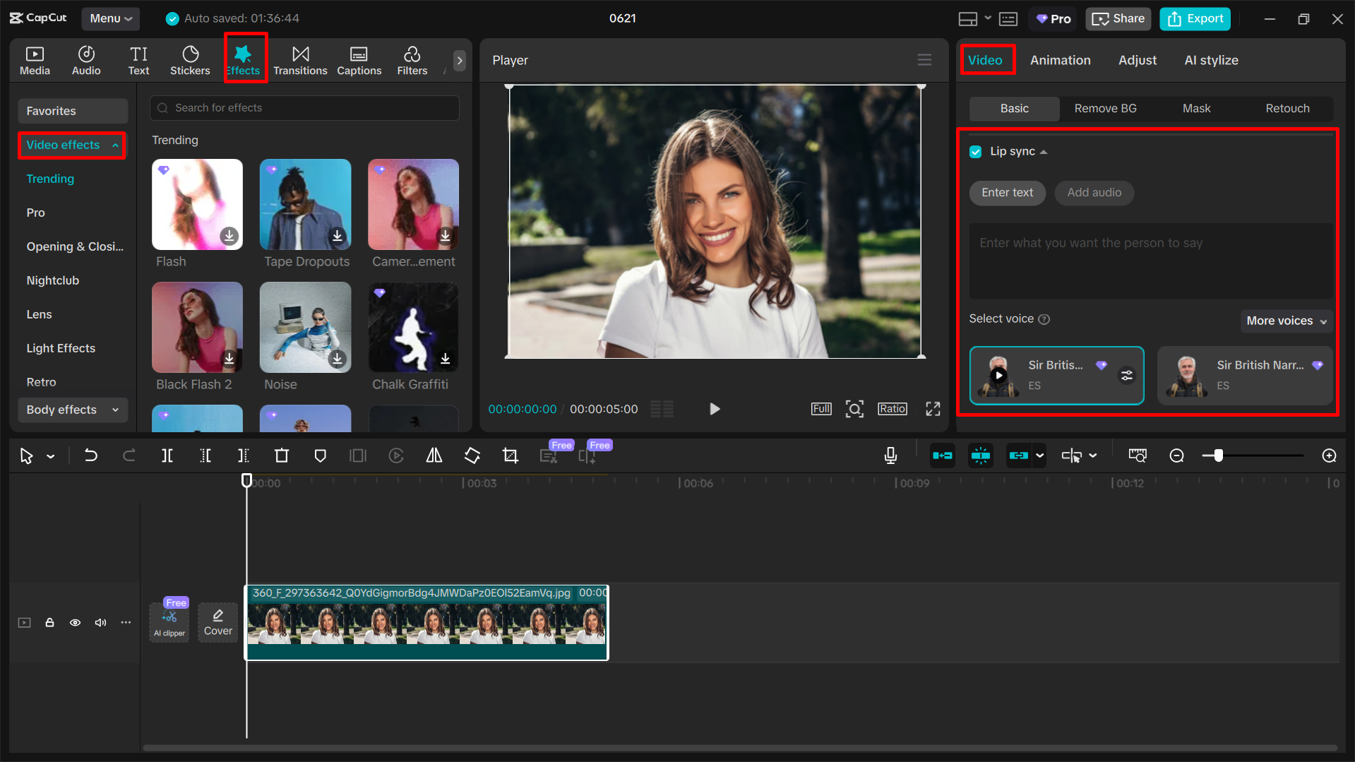 AIアニメーションビデオをCapCutデスクトップビデオエディタで編集する