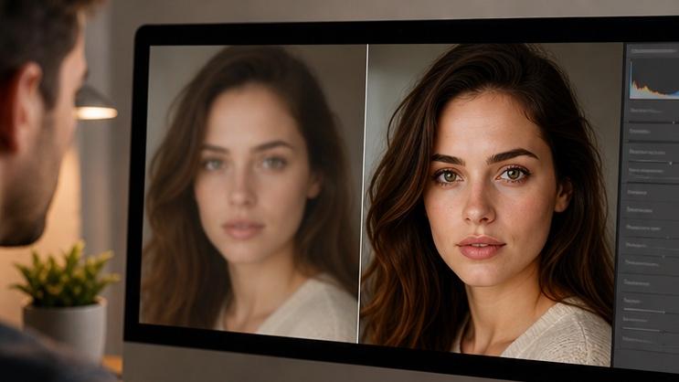 Photo Enhancer online tools hero image