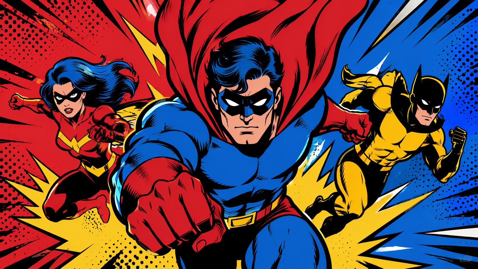 Dreamina comic book filter hero image
