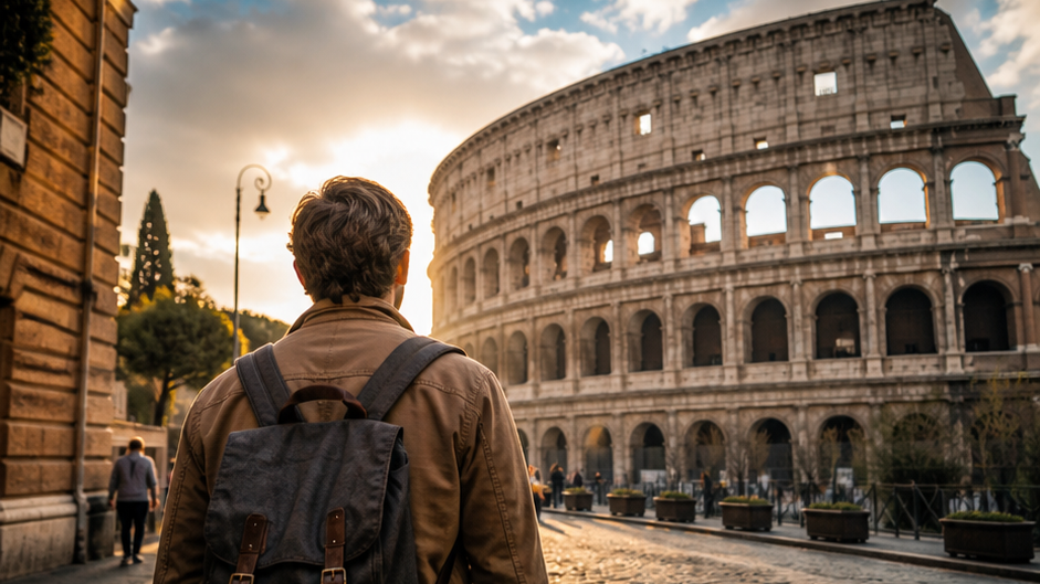 Rome Travel Video original 16:9 hero visual