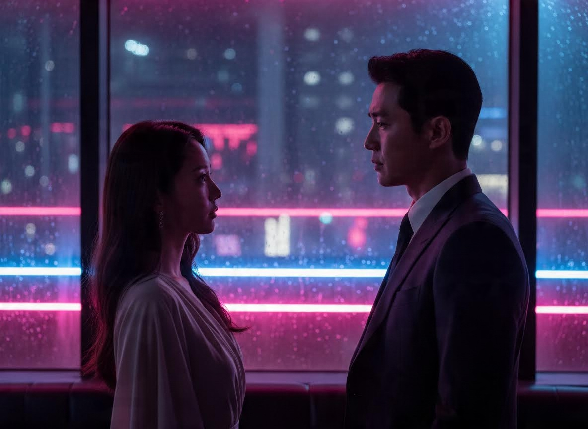 Prompt per un'intensa scena drammatica K-Pop