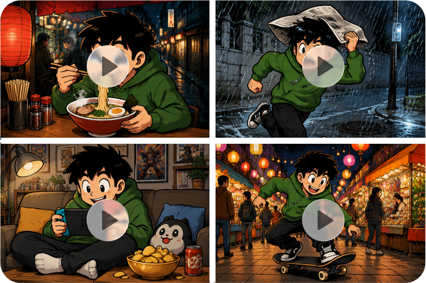 Pembuat webtoon dan animasi